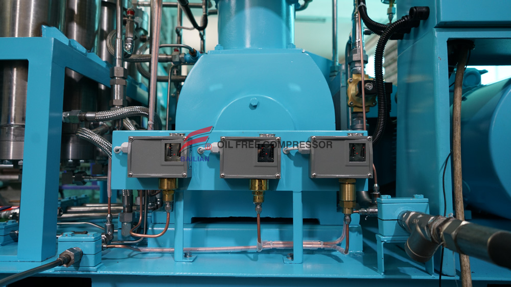 25m3 CE Persetujuan Kompresor Oksigen Bebas Minyak Tekanan Tinggi GOW-25-4-150