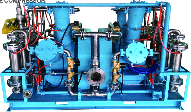 Kompresor oksigen bebas minyak GOW-100-4-150