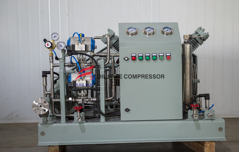 Kompresor karbon dioksida CO2 bebas minyak tipe-V.