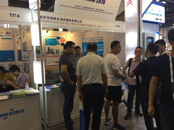 IG CHINA 2019 industri peralatan gas adil, Bailian booth (5)