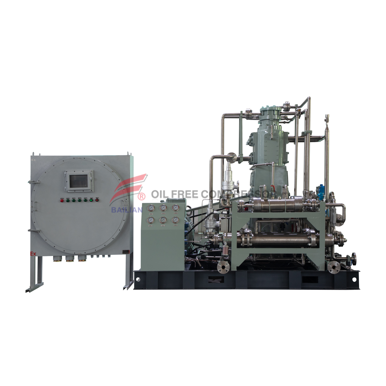 ZCWY-500/0,01-75 Piston Recipon Vertical Mounted Type CO2 Kompresor