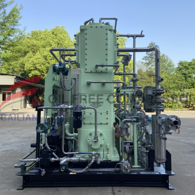 TZWH-60/0,8-8 Minyak bebas oli C₂F4 Water Cooling Vertikal Kompresor 